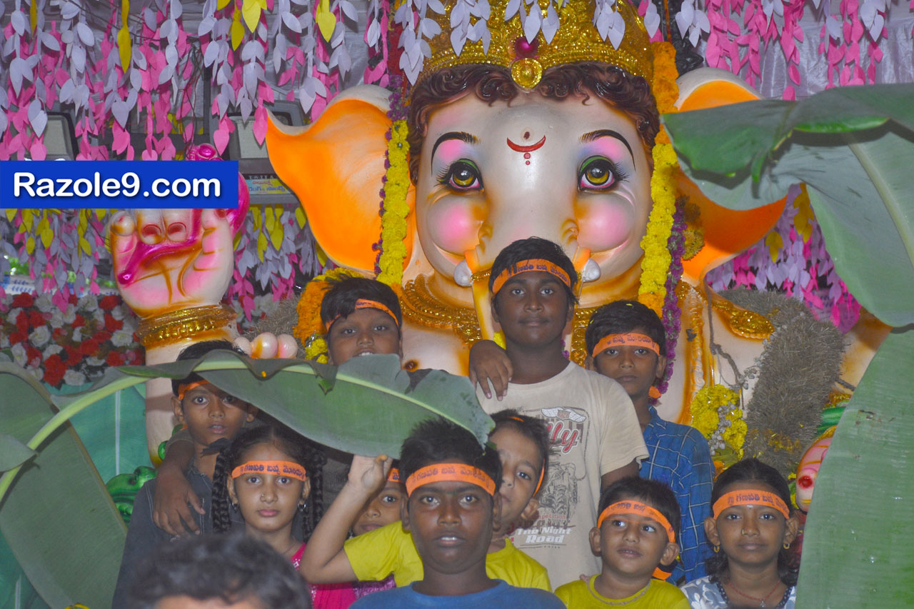 Razole Taluka Ganesh Nimajjanam